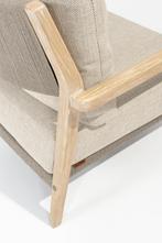 Julia 3-zitsbank brushed teak 4 Seasons Outdoor, Tuin en Terras, Ophalen of Verzenden, Nieuw