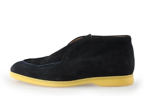 Reinhard Frans Instappers in maat 42 Blauw | 10% extra, Kleding | Heren, Schoenen, Blauw, Zo goed als nieuw, Overige typen, Verzenden