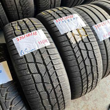 2 x Continental Winter TS830P 225-50-18 Winterbanden 6,5mm beschikbaar voor biedingen
