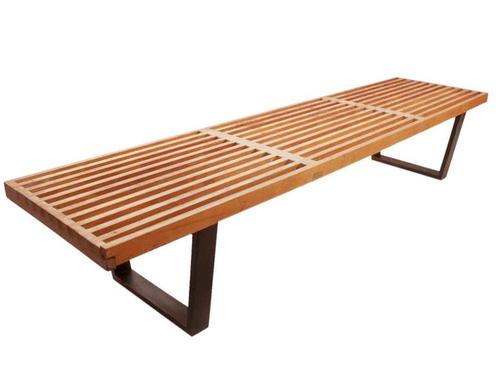 Nelson Bench reproductie bank, Antiek en Kunst, Antiek | Meubels | Stoelen en Banken, Verzenden