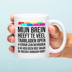 Mok Mijn brein heeft te veel tabbladen open, Huis en Inrichting, Verzenden, Nieuw