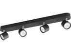 Philips Star opbouwspot - 4-lichts - zwart, Verzenden, Nieuw