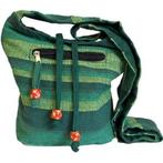 Nepal Schoudertas - Groen, Sieraden, Tassen en Uiterlijk, Ophalen of Verzenden, Nieuw