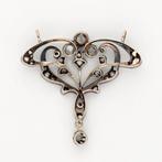 Hanger - 18 karaat Witgoud Diamant (Natuurlijk)
