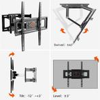 Ultra sterk tv Beugel Draaibaar kantelbaar 32-70 inch (50 KG, Nieuw, Ophalen of Verzenden