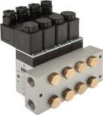 Manifold 6-Stations 5/2 5/3-weg Airtec M05/P05, Verzenden, Nieuw