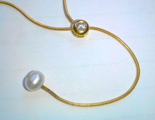 Zonder Minimumprijs - Ketting met hanger 14 kt geelgoud -, Sieraden, Tassen en Uiterlijk, Antieke sieraden