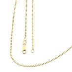 Gouden Venetiaanse schakel ketting, Ophalen of Verzenden, Gebruikt, Overige kleuren, Goud