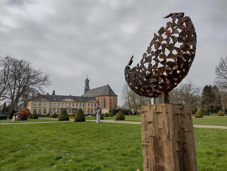 IJzeren tuinbeelden in natuurlijke materialen en vormen, Tuin en Terras, Tuinbeelden, Abstract beeld, Nieuw, Metaal