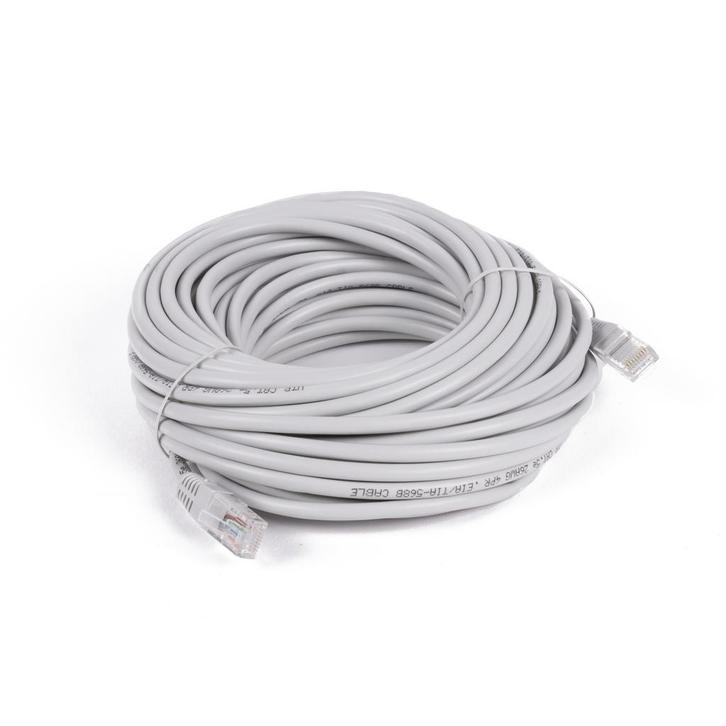 Benson Internetkabel - UTP CAT5 - RJ45 - 15 meter - Grijs, Computers en Software, Overige Computers en Software, Nieuw, Ophalen of Verzenden