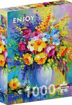 Bouquet of Summer Flowers Puzzel (1000 stukjes) | Enjoy, Hobby en Vrije tijd, Denksport en Puzzels, Verzenden, Nieuw