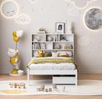 Eenpersoonsbed 90 × 200 cm met Opberglades – Modern Bedframe, Huis en Inrichting, Slaapkamer | Bedden, Verzenden, Nieuw