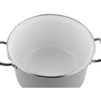 Emalia Primario 16 cm 2.1L emaille kookpan met glazen deksel, Ophalen of Verzenden, Nieuw
