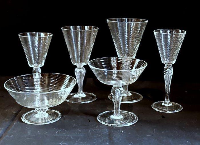 Attribuito alla Fornace Cenedese - Drinkset (6) -, Antiek en Kunst, Antiek | Meubels | Tafels