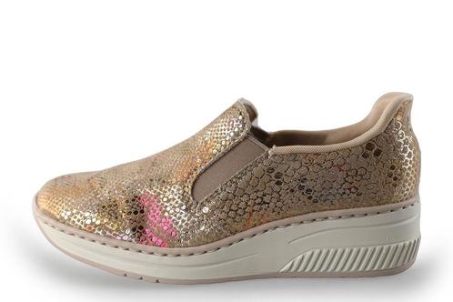 Rieker Instappers in maat 36 Beige | 10% extra korting, Kleding | Dames, Schoenen, Beige, Zo goed als nieuw, Instappers, Verzenden