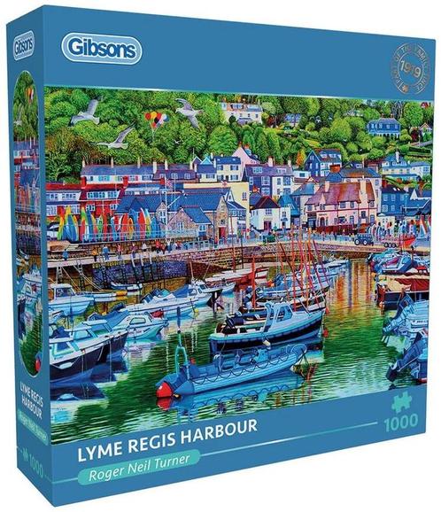 Lyme Regis Harbour Puzzel (1000 stukjes) | Gibsons - Puzzels, Hobby en Vrije tijd, Denksport en Puzzels, Nieuw, Verzenden