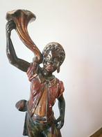 sculptuur, Moro di Venezia - 110 cm - Hout