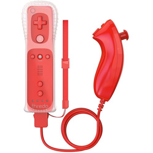 Thredo Remote Controller + Nunchuk voor Nintendo Wii / Wii U, Spelcomputers en Games, Spelcomputers | Nintendo Consoles | Accessoires