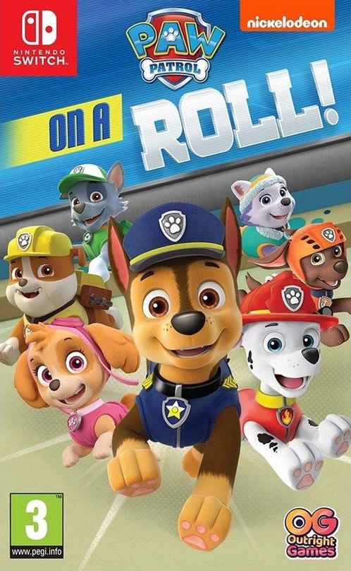 Switch Paw Patrol on a Roll, Spelcomputers en Games, Games | Nintendo Switch, Zo goed als nieuw, Verzenden