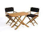 ARC Teak inklapbare tafel Mallorca 125x80 cm, Nieuw, Verzenden