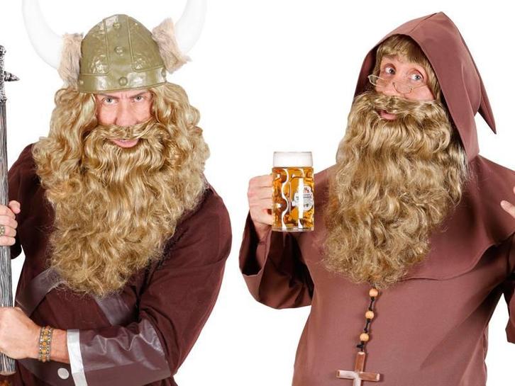 Baard Monnik/Viking, Kleding | Heren, Carnavalskleding en Feestkleding, Nieuw, Ophalen of Verzenden