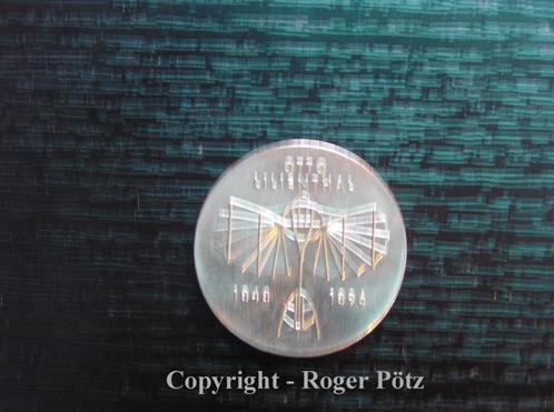 Ddr 5 Mark 1973 Otto Lilienthal Nickelsilver, Postzegels en Munten, Munten | Europa | Niet-Euromunten, Verzenden