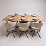 Tafel Rechthoekig Eikenhout  Matrix  240x100, Nieuw