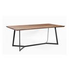 *WOONWINKEL* Tower Living Taviano Eettafel Sheesham Hout 220, Huis en Inrichting, Tafels | Eettafels, Verzenden, Nieuw