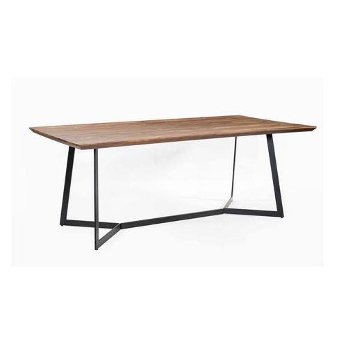 *WOONWINKEL* Tower Living Taviano Eettafel Sheesham Hout 220, Huis en Inrichting, Tafels | Eettafels, Nieuw, Verzenden