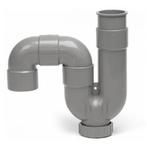 PVC Sifon Ø32 universeel mof/mof, Verzenden, Nieuw
