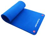 Tunturi Fitnessmat Pro l blauw l 180 x 60 x 1.5 cm, Sport en Fitness, Overige Sport en Fitness, Nieuw, Verzenden