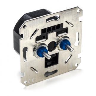 Duo dimmer - Calex (Inbouw, Draaiknop, 2 tot 100W), Doe-het-zelf en Verbouw, Elektra en Kabels, Nieuw, Verzenden