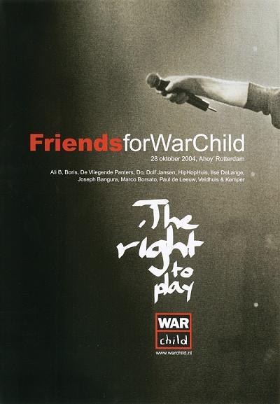 dvd - Various - Friends For WarChild, Cd's en Dvd's, Dvd's | Overige Dvd's, Zo goed als nieuw, Verzenden