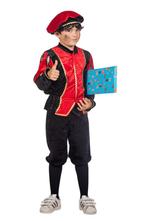 Pietenpak Kind Rood/Zwart Luxe, Hobby en Vrije tijd, Verzenden, Nieuw