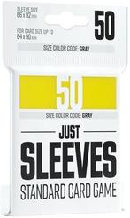 Just Sleeves - Standard Card Game Geel (50 stuks) |, Hobby en Vrije tijd, Verzamelkaartspellen | Overige, Verzenden, Nieuw