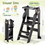 Opvouwbare Montessori Leertoren met Veiligheidsreling, Verzenden, Nieuw