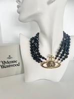 Vivienne Westwood - drie-rijige zwarte - Choker halsketting