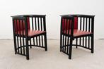 J.&J. Kohn - Josef Hoffmann - Fauteuil (2) - Vleermuis -, Antiek en Kunst, Antiek | Meubels | Stoelen en Banken