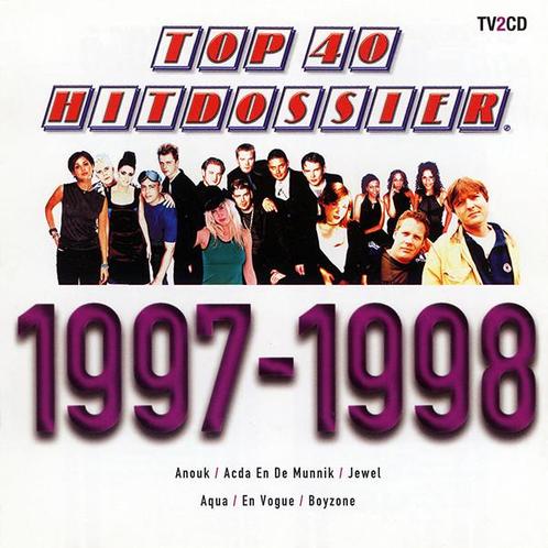 cd - Various - Top 40 Hitdossier 1997-1998, Cd's en Dvd's, Cd's | Overige Cd's, Zo goed als nieuw, Verzenden