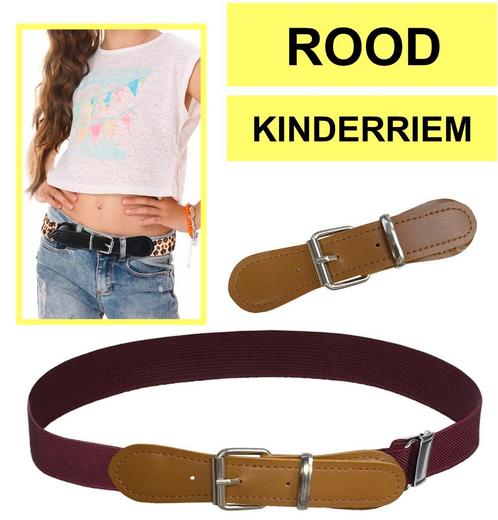Fako Fashion® - Kinderriem Elastisch Oval - Elastische Riem, Kleding | Dames, Riemen en Ceinturen, Verzenden