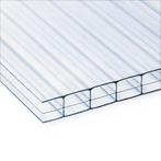 Polycarbonaat platen 16 mm 3 laags transparant, kanaalplaten, Nieuw, Overige materialen, Minder dan 20 mm, Verzenden