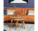 Salontafel set van 2 Omaha, Huis en Inrichting, Tafels | Salontafels, Ophalen of Verzenden, Nieuw