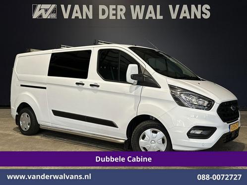 Ford Transit Custom | 2.0 TDCI L2H1 Dubbele cabine Euro6, Auto's, Bestelauto's, Dealer onderhouden, Te koop, Handgeschakeld, Diesel