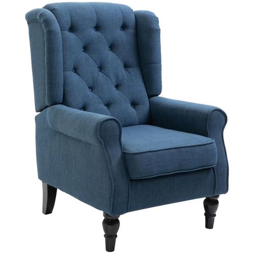 TRUUSK Oorfauteuil Stoel Met Tufting, Hoge Rugleuning, Gesto, Huis en Inrichting, Fauteuils, Nieuw, Verzenden