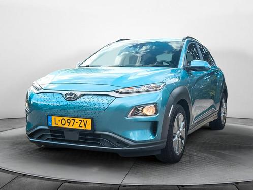 Zakelijke Lease |  Hyundai KONA EV Fashion 64 kWh (204 PK), Auto's, Hyundai, Onderhoudsboekje, Lease, Zwart, Automaat, SUV of Terreinwagen