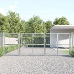 vidaXL Tuinpoort 400x175 cm gaas en gegalvaniseerd staal, Verzenden, Nieuw