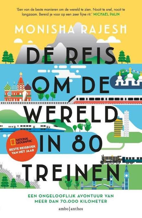 9789026358760 De reis om de wereld in 80 treinen, Boeken, Studieboeken en Cursussen, Zo goed als nieuw, Verzenden