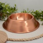 Puur koperen hondendrinkbak (360 gr), Ophalen of Verzenden, Nieuw