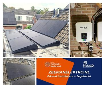 10 430Wp zonnepanelen + Installatie bij u thuis *Aanbieding