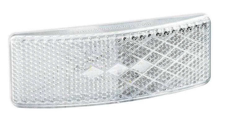 LED markeringslicht wit | 12-24v | 35cm. kabel, Auto's, Bestelauto's, Verzenden